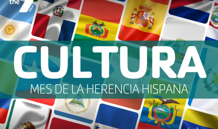 image of different countries' flags celebrating Hispanic Heritage Month