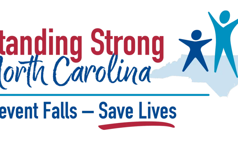 logo for Standing Strong, NC falls prevention project