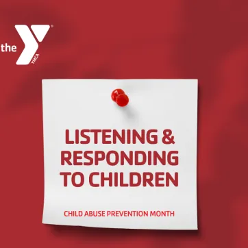image for child Abuse Prevention Month about listening to children