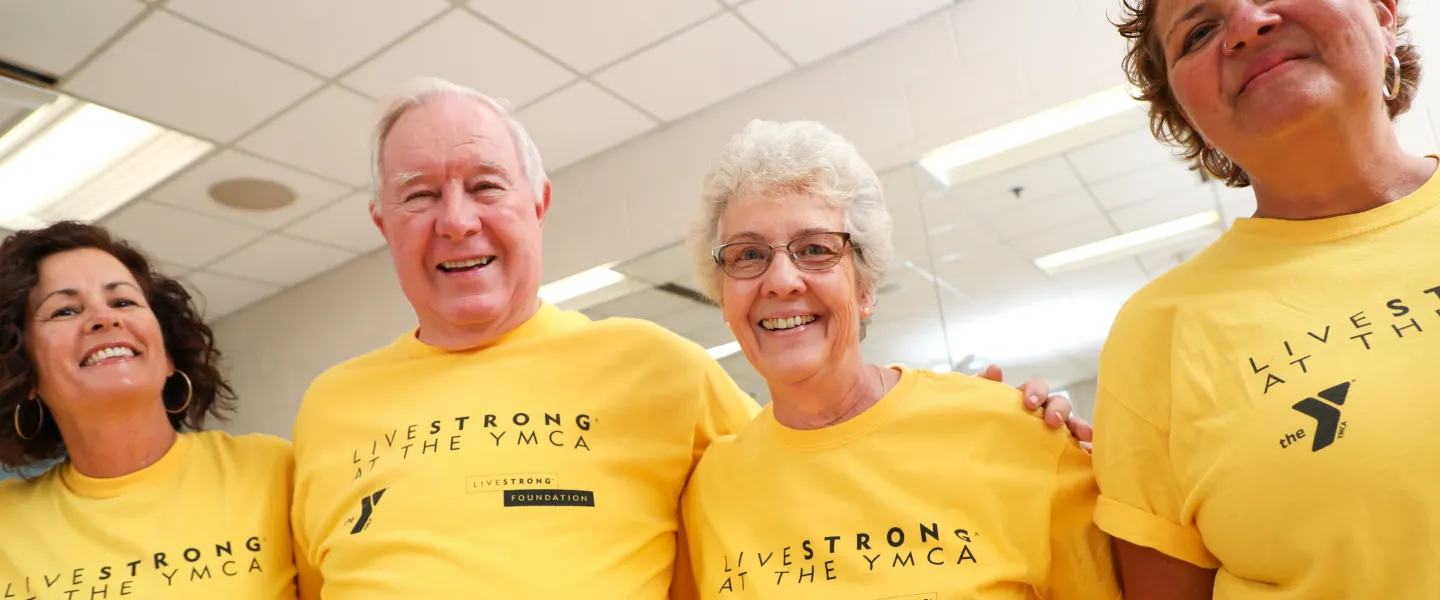 Livestrong cancer survivors at the YMCA