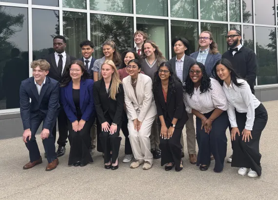 picture of members of the YUSA Youth Advisory Council in June 2025