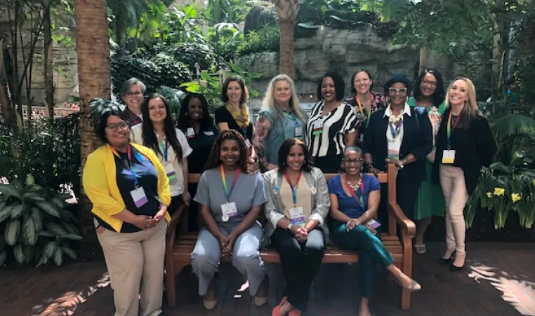 Out of School Time professionals gather together for a meeting