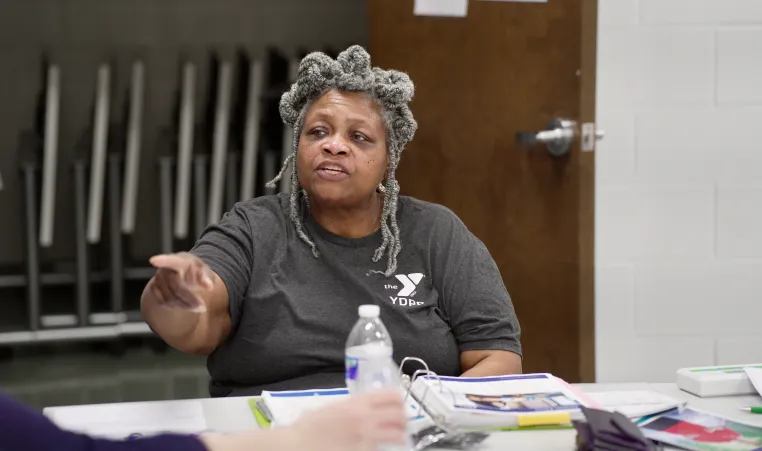 YMCA staff teaching Diabetes Prevention Program 