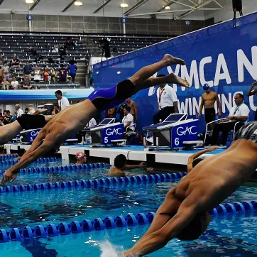 swim meet picture